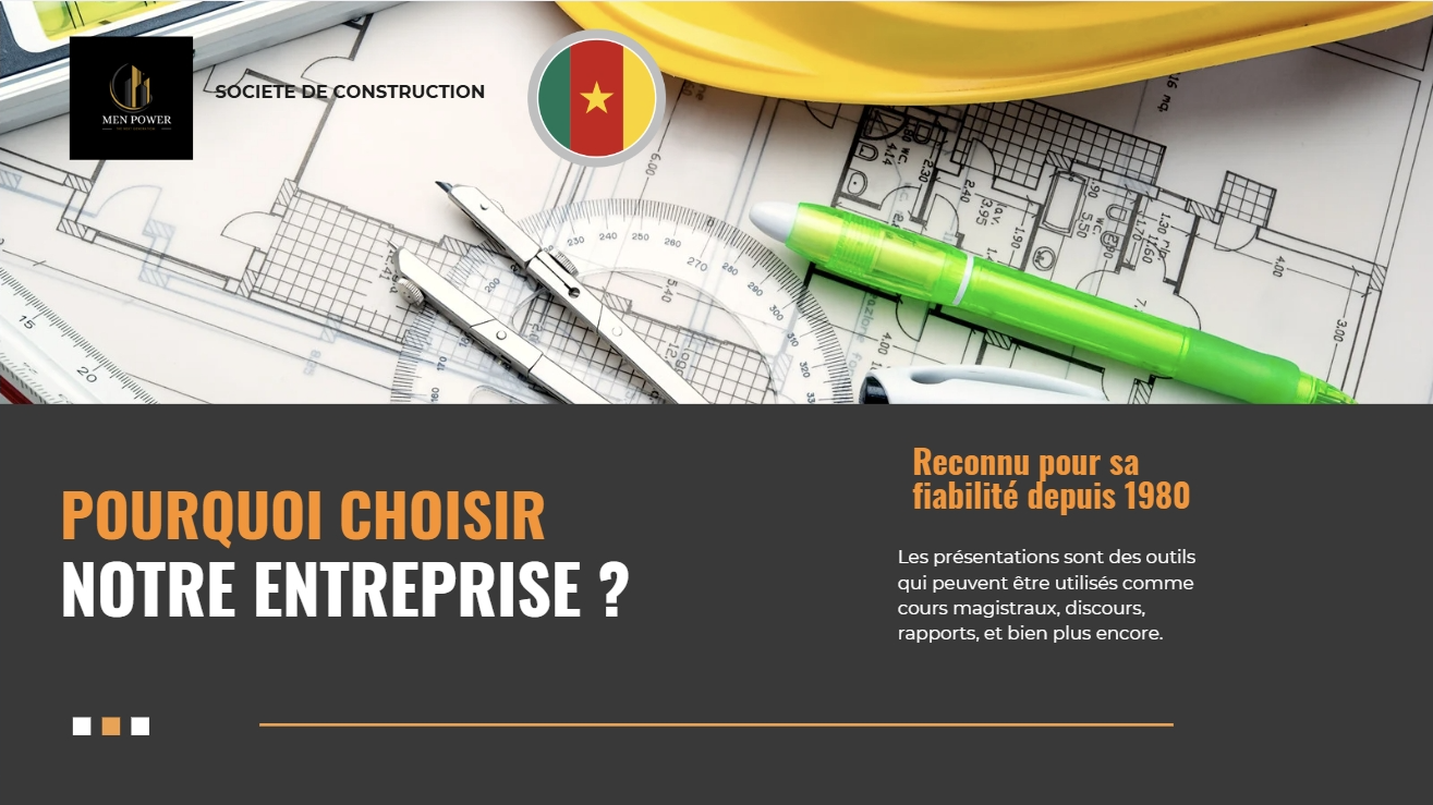 Pourquoi choisir notre entreprise — Men Power Conceptions